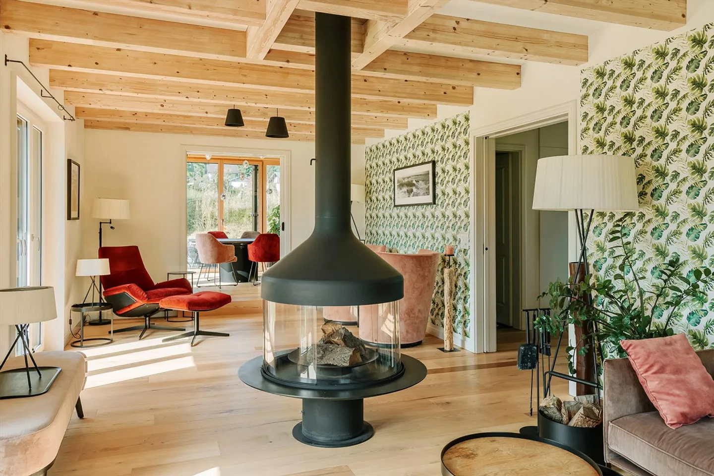 Maison de campagne moderne neuve avec équipements de luxe, vue dégagée et maison intelligente - Photo 9 sur 22