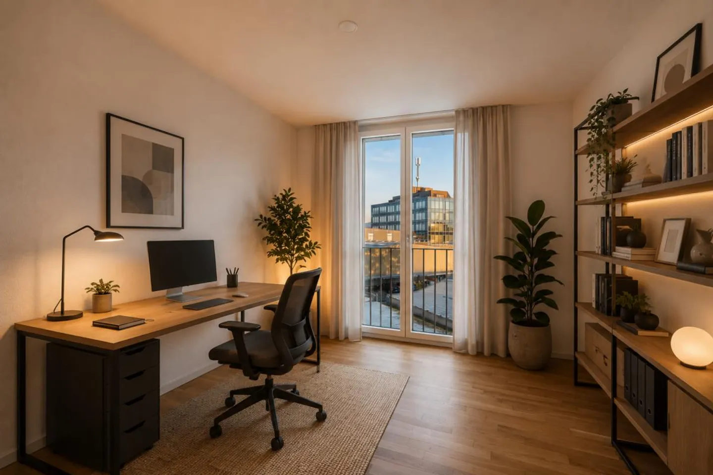 Helle und moderne 3.5-Zimmer-Wohnung - Foto 2 di 5