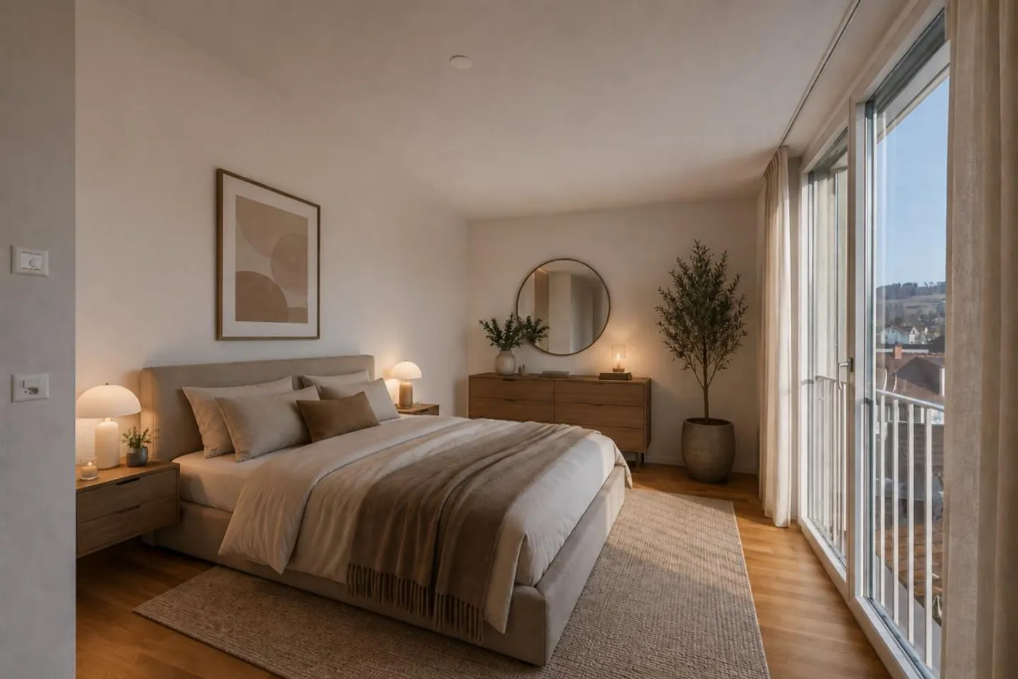 Helle und moderne 3.5-Zimmer-Wohnung - Foto 4 di 5