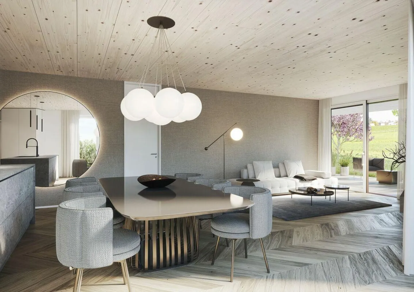 Neubau Gartenwohnung - Foto 3 von 4