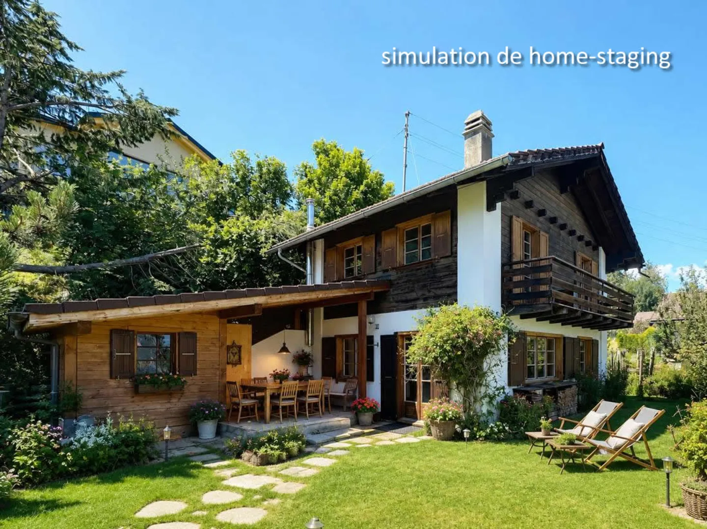 Chalet Charmant à Vex - Photo 1 sur 23