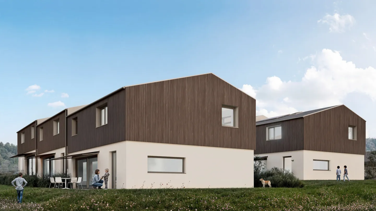 Zu verkaufen, Reihenhaus, 1616 Attalens, Ref Villa B3 - Foto 3 von 5
