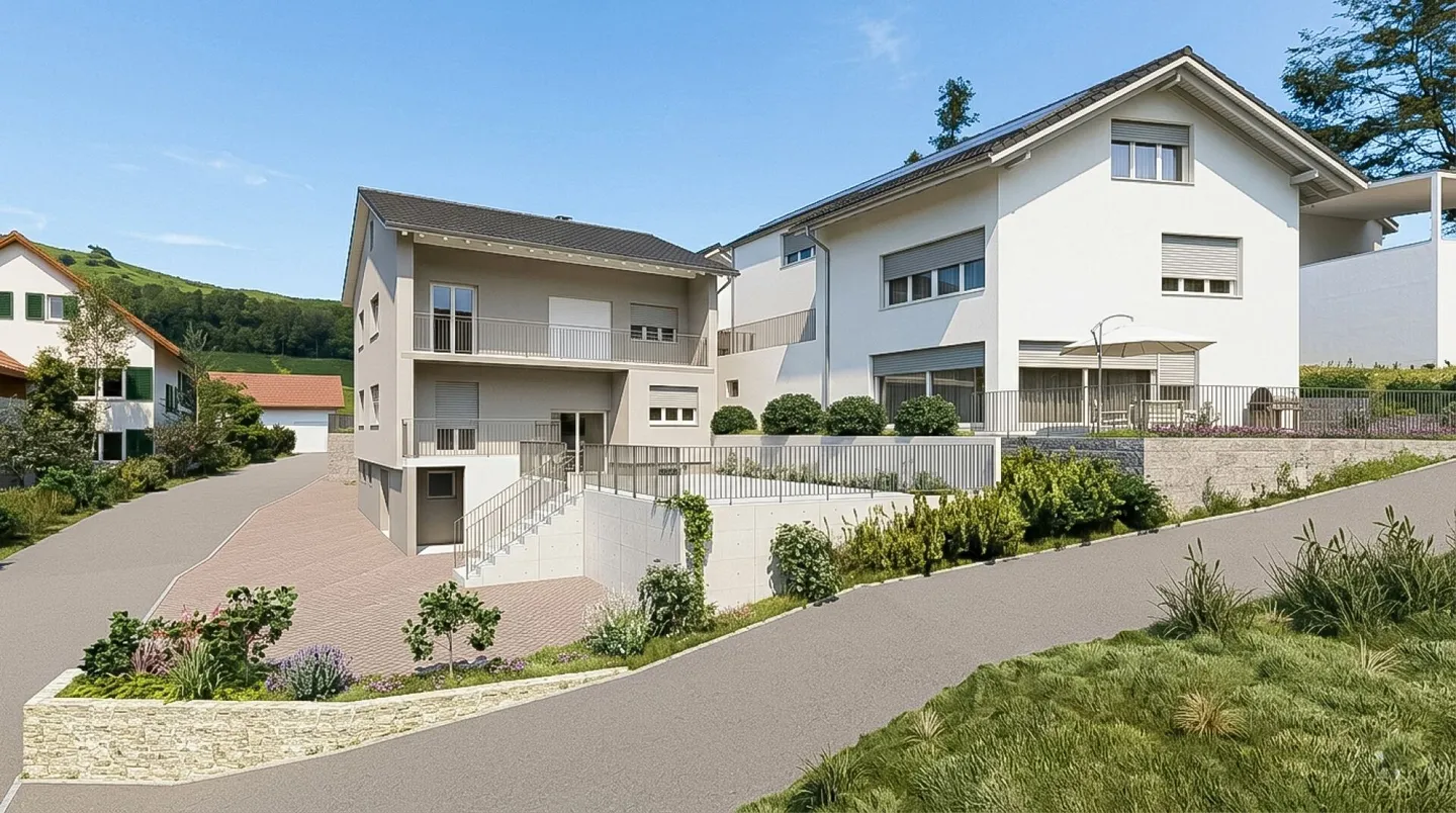 Casa bifamiliare immediatamente abitabile + progetto con permesso di costruzione - Foto 20 di 27