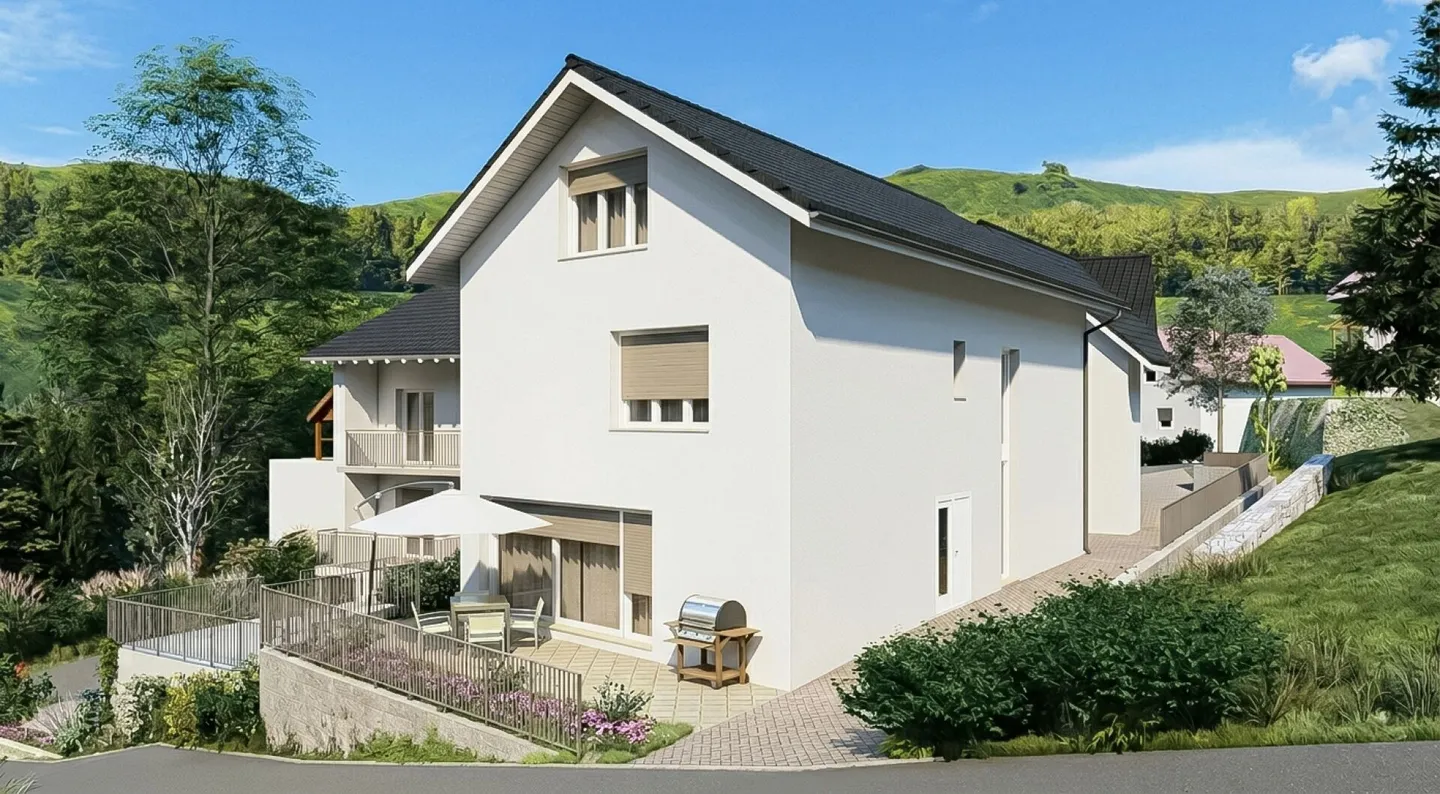 Casa bifamiliare immediatamente abitabile + progetto con permesso di costruzione - Foto 21 di 27