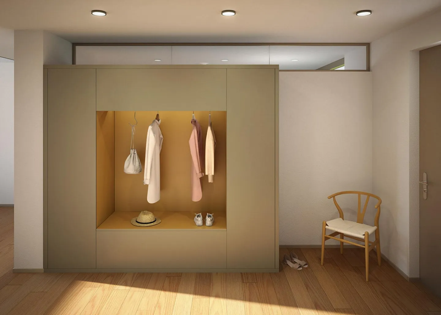 Nouvel appartement en attique de 4,5 pièces avec terrasse de 26 m² - Photo 3 sur 4