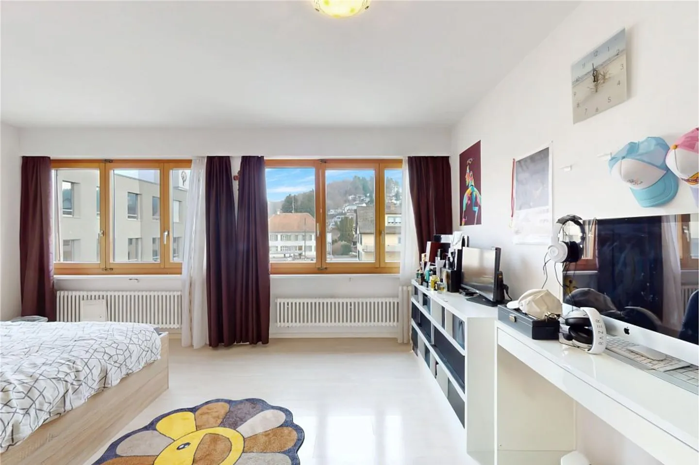 Attico-Penthouse in Centro - Camino, 2 Posti Auto Inclusi, Nuovo Riscaldamento a Pellet - Foto 9 di 13