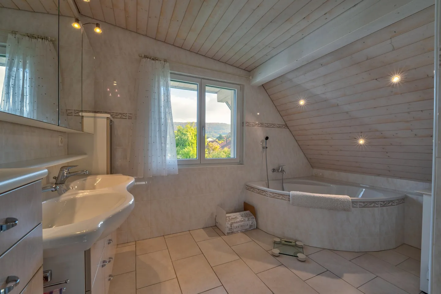 Extraordinary 5.5-room penthouse with a view in Aesch - Photo 4 of 11