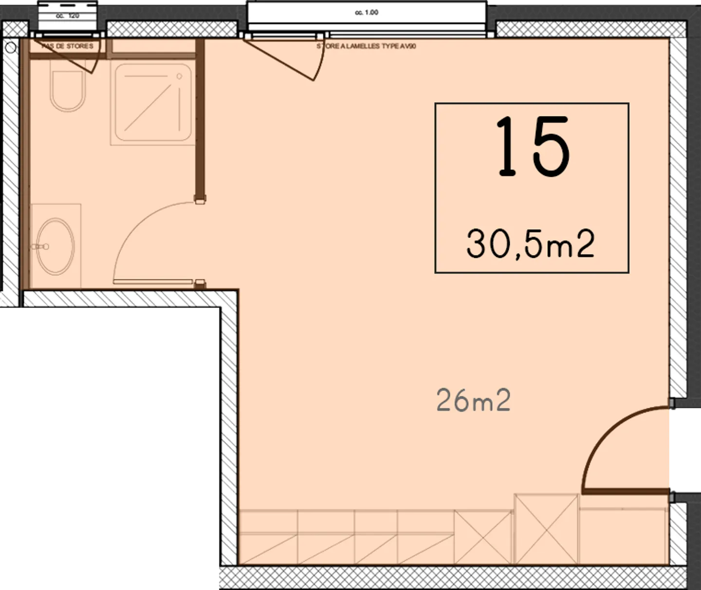 Charmant Studio à Vétroz - Photo 7 sur 7