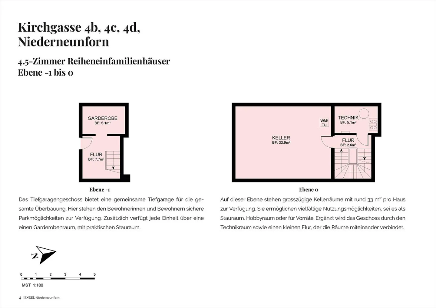 Überbauung ENGEL, Niederneunforn Haus 4b Standard - Photo 5 sur 8