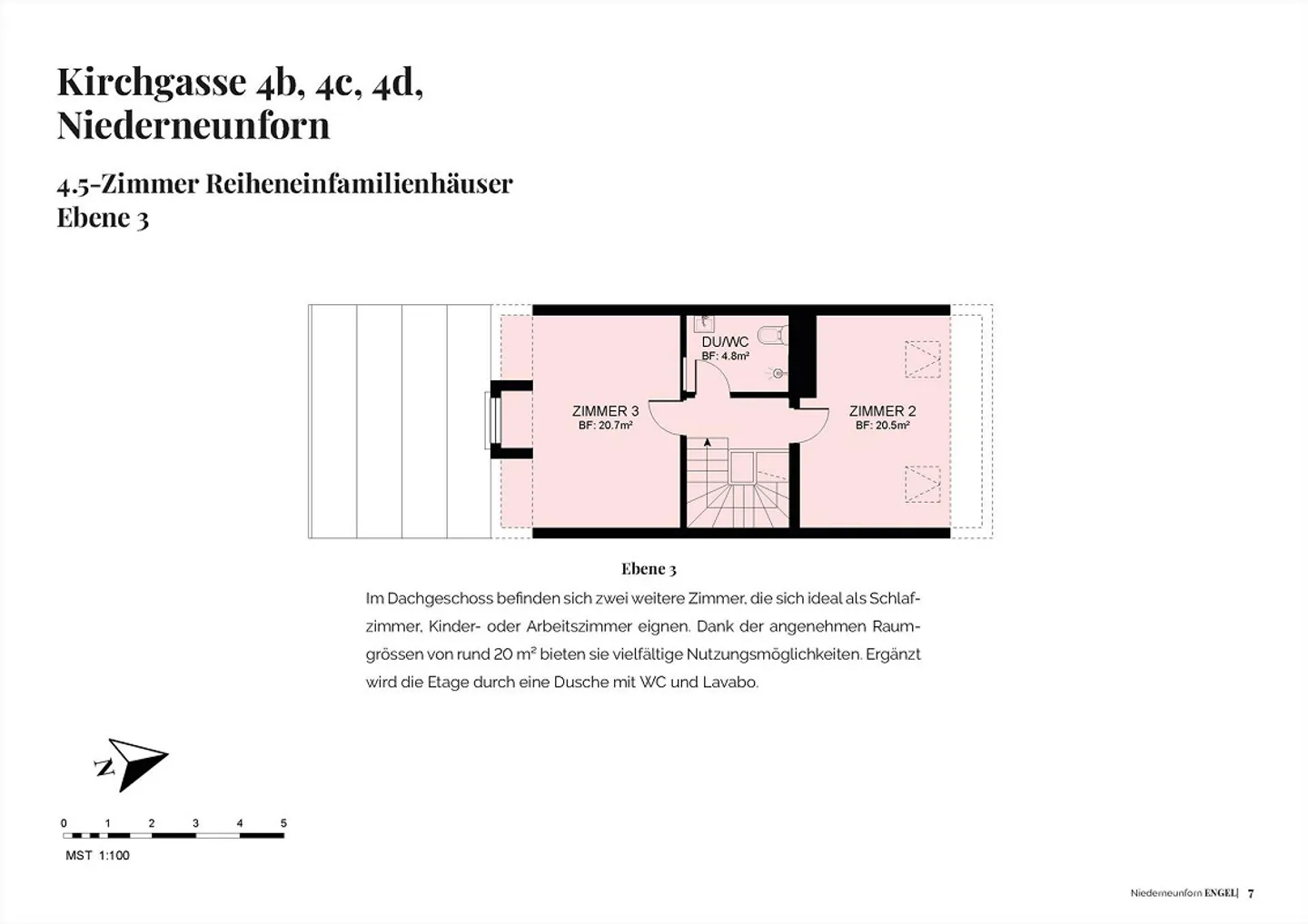 Überbauung ENGEL, Niederneunforn Haus 4b Standard - Photo 8 sur 8
