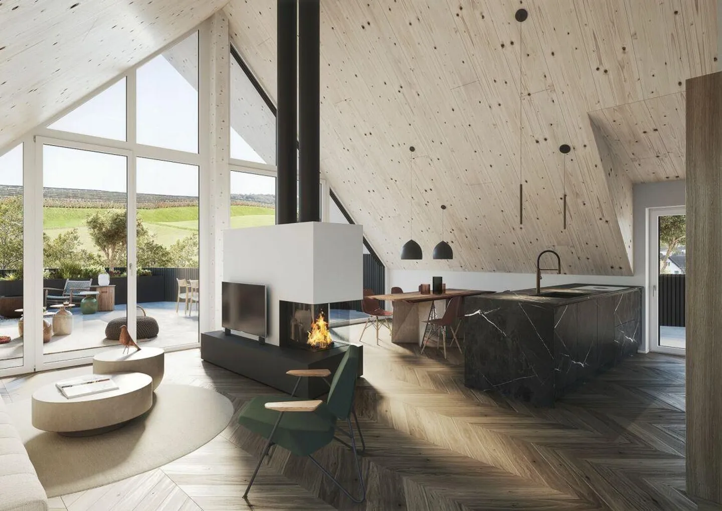 Neues Luxus-Attikawohnung - Foto 2 von 5