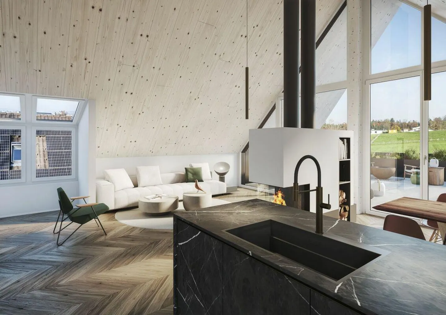 Neues Luxus-Attikawohnung - Foto 3 von 5