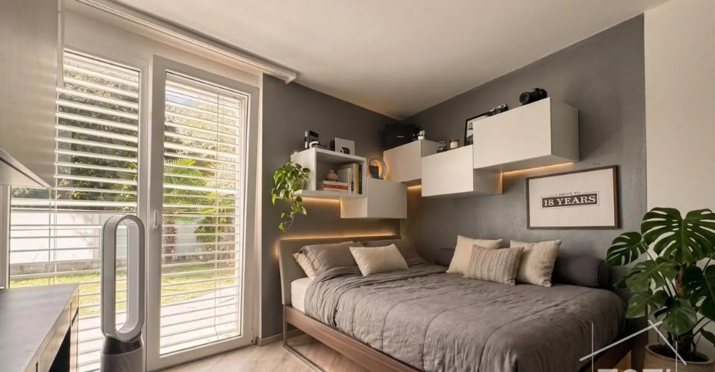 Garden-level 4.5 rooms in Vouvry - 113 m² of terrace and south-facing garden - Photo 6 of 13