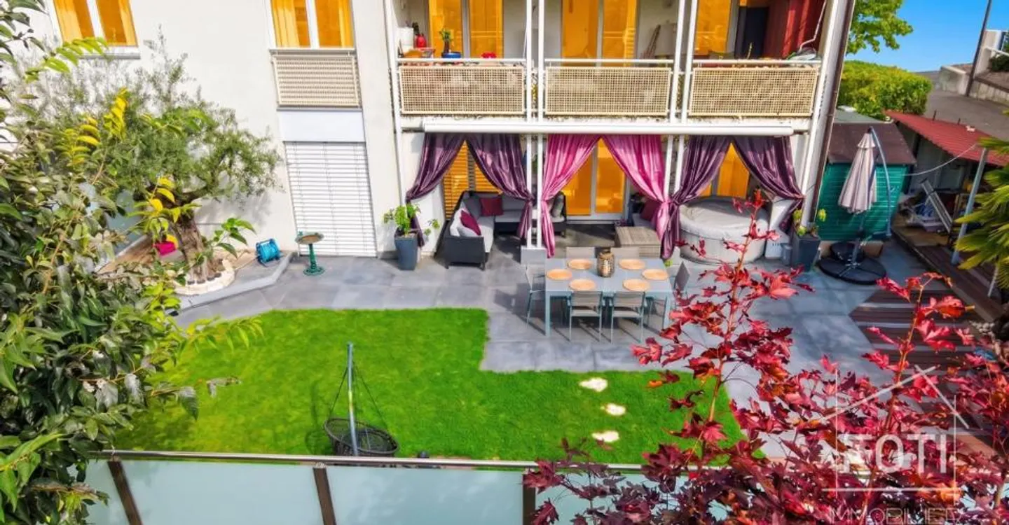 Garden-level 4.5 rooms in Vouvry - 113 m² of terrace and south-facing garden - Photo 11 of 13