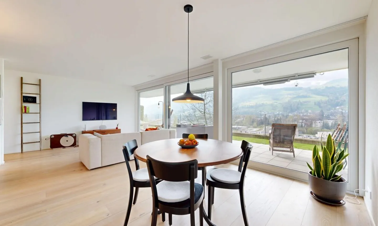 Appartement de jardin 3,5 pièces avec beaucoup d'intimité - Photo 9 sur 11