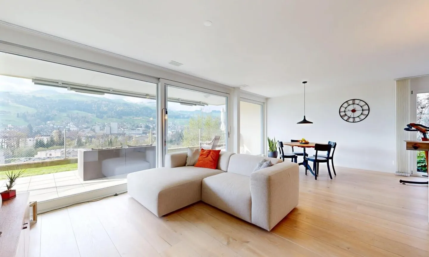 Appartement de jardin 3,5 pièces avec beaucoup d'intimité - Photo 10 sur 11