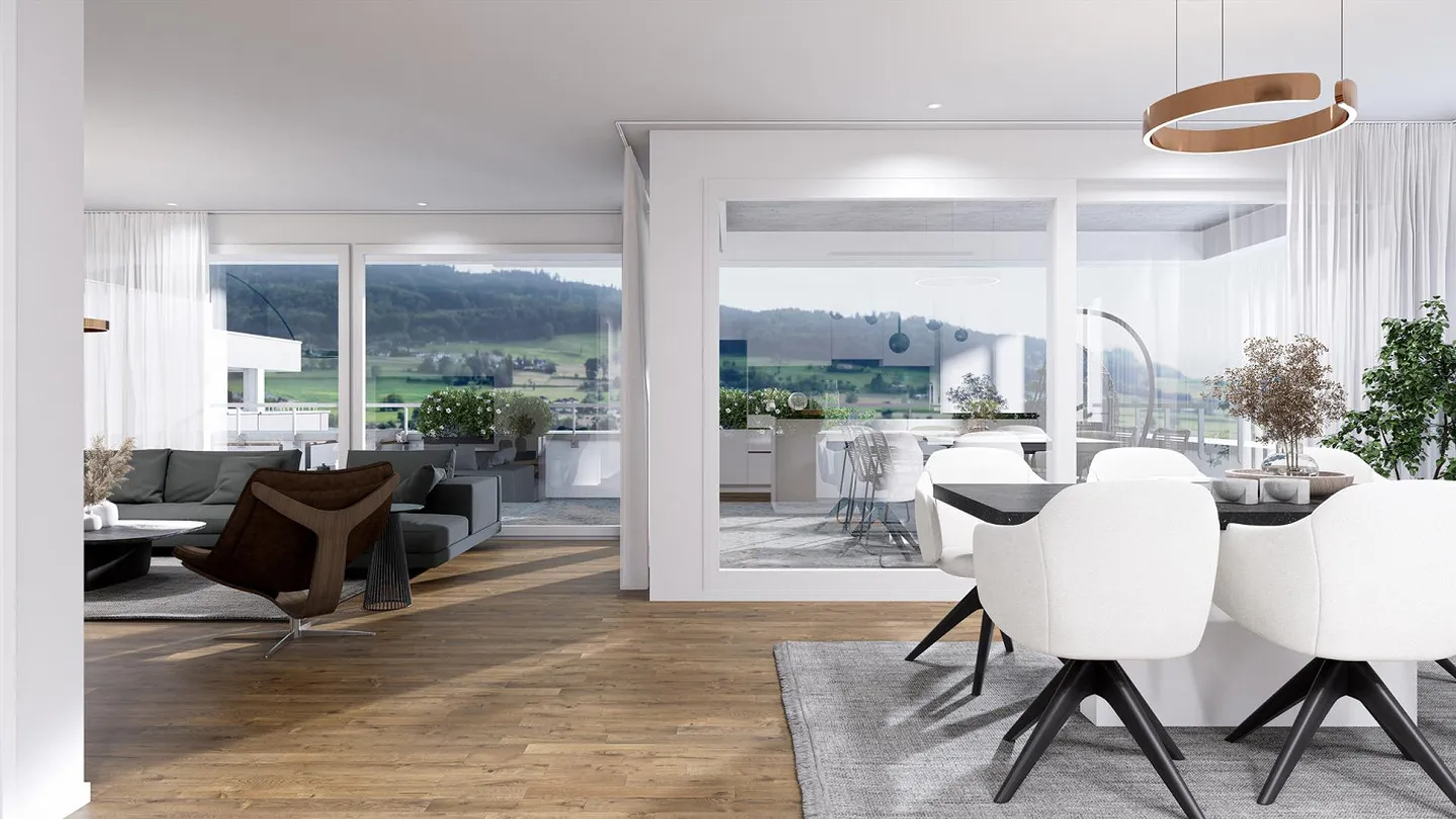 Sviluppo residenziale ALZBACHFELD - Appartamenti attici di 3,5 stanze - Foto 12 di 22