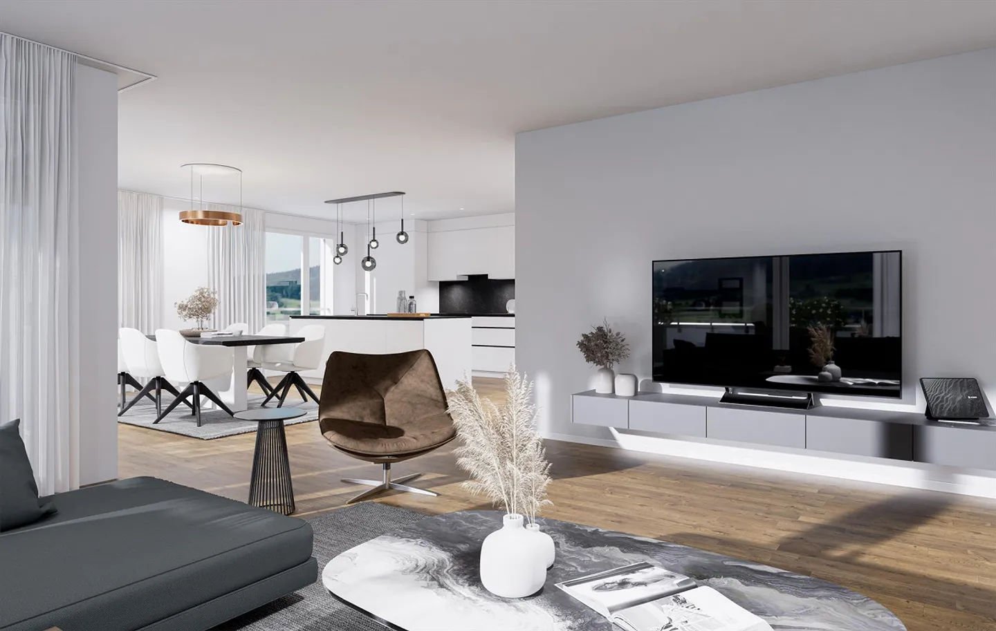 Sviluppo residenziale ALZBACHFELD - Appartamenti attici di 3,5 stanze - Foto 13 di 22