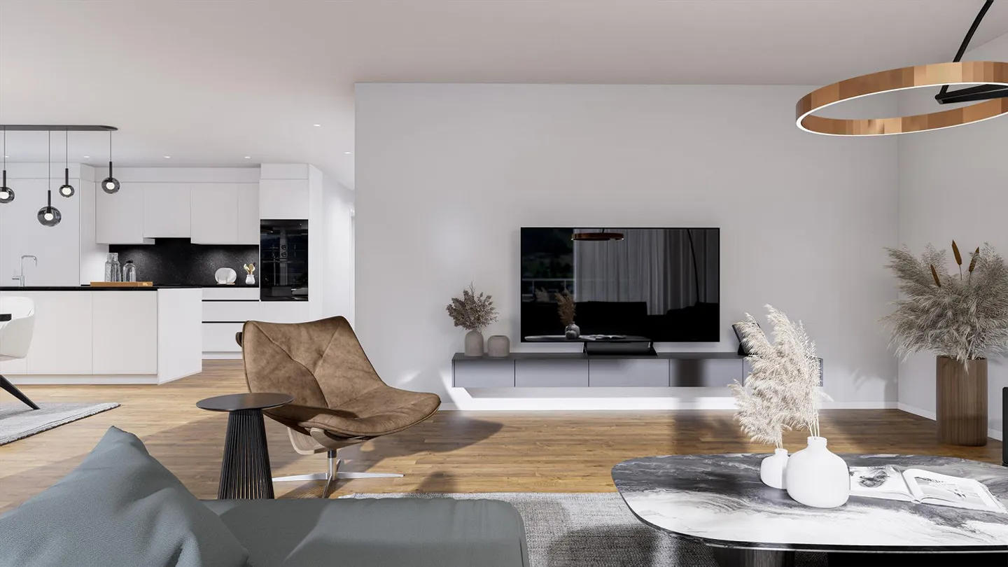 Sviluppo residenziale ALZBACHFELD - Appartamenti attici di 3,5 stanze - Foto 17 di 22