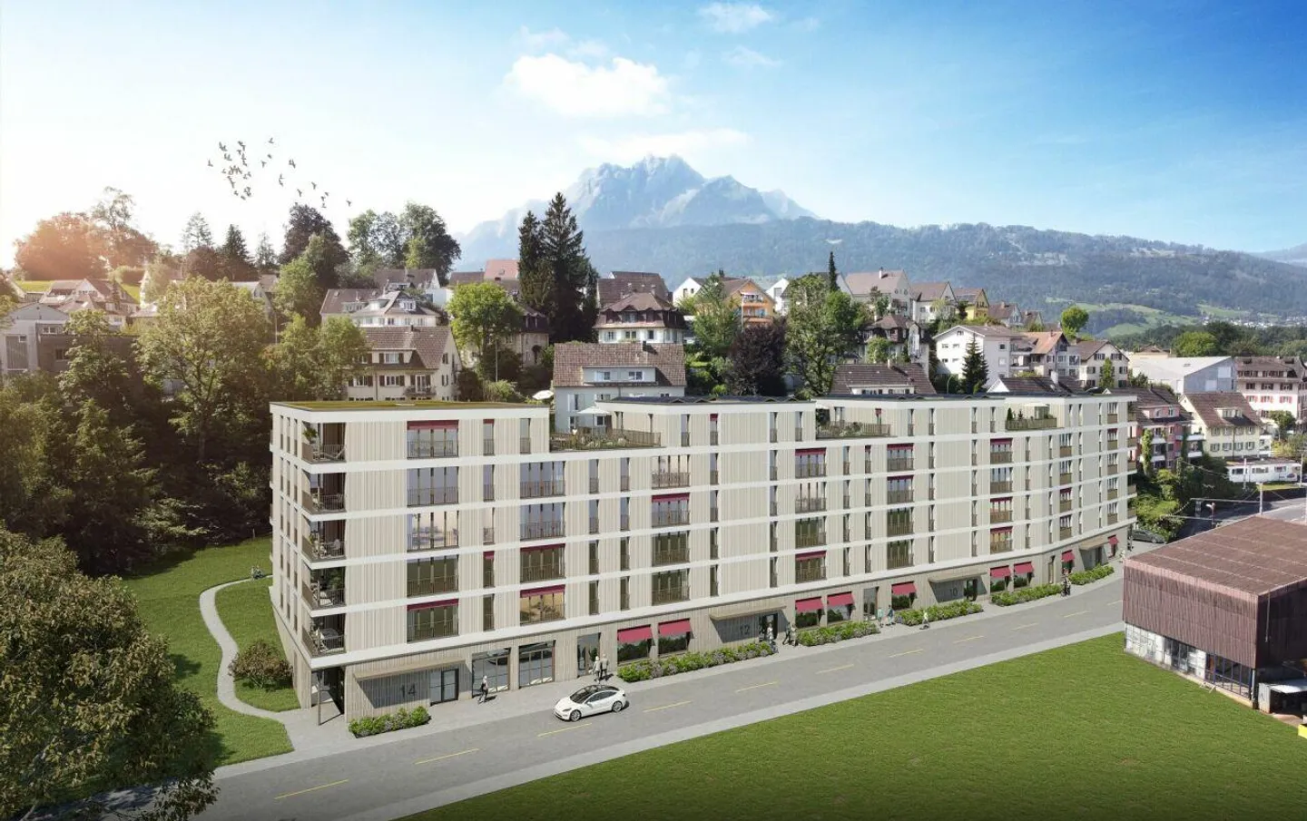 Moderno appartamento di 2,5 stanze nella Neustadt di Lucerna - Foto 8 di 8