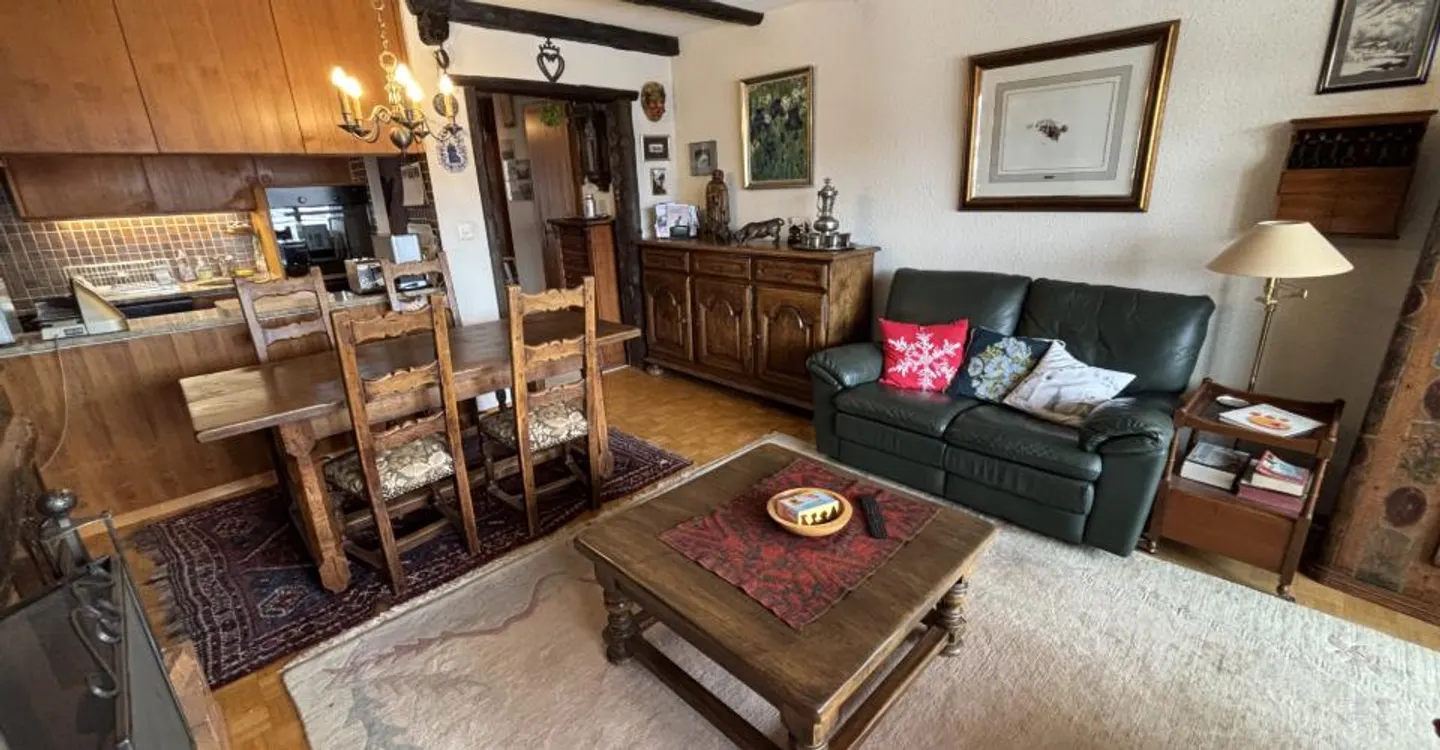 App. 3,5 Zimmer in Vercorin - Foto 3 von 10