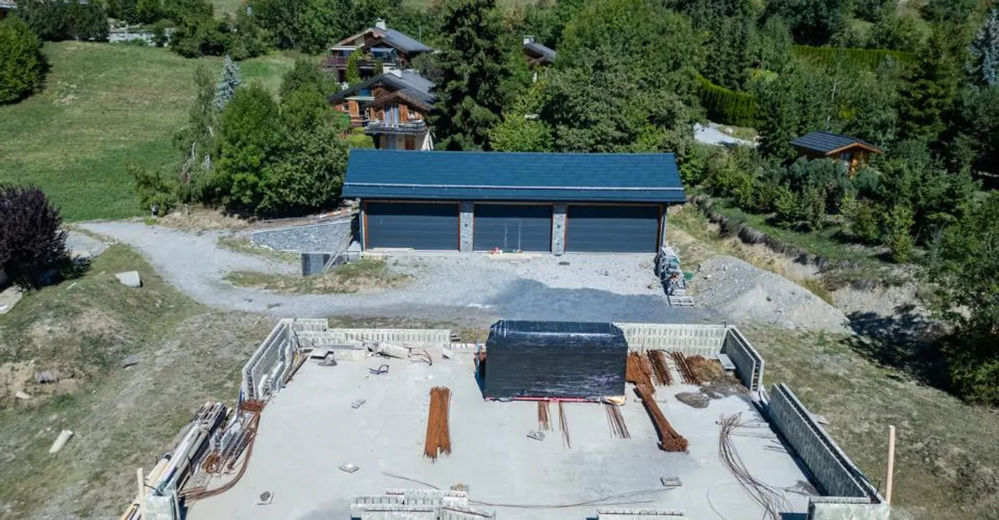 6000.Vue panoramique - Projet Chalet à vendre à Sergnou -Crans-Montana - Photo 5 of 12