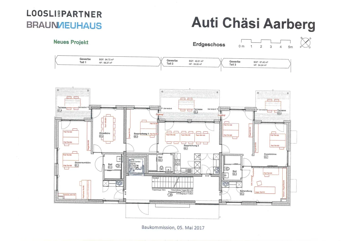 Vielseitige Bürofläche in Aarberg - Foto 1 von 7