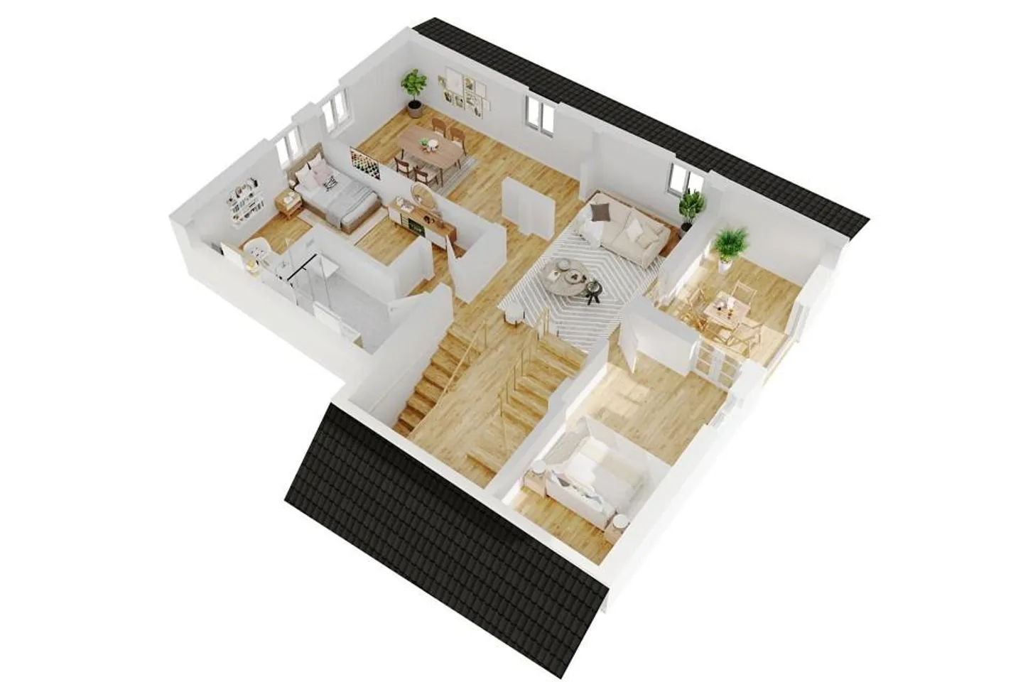 Grande maisonette de 4½ pièces - Photo 9 sur 13