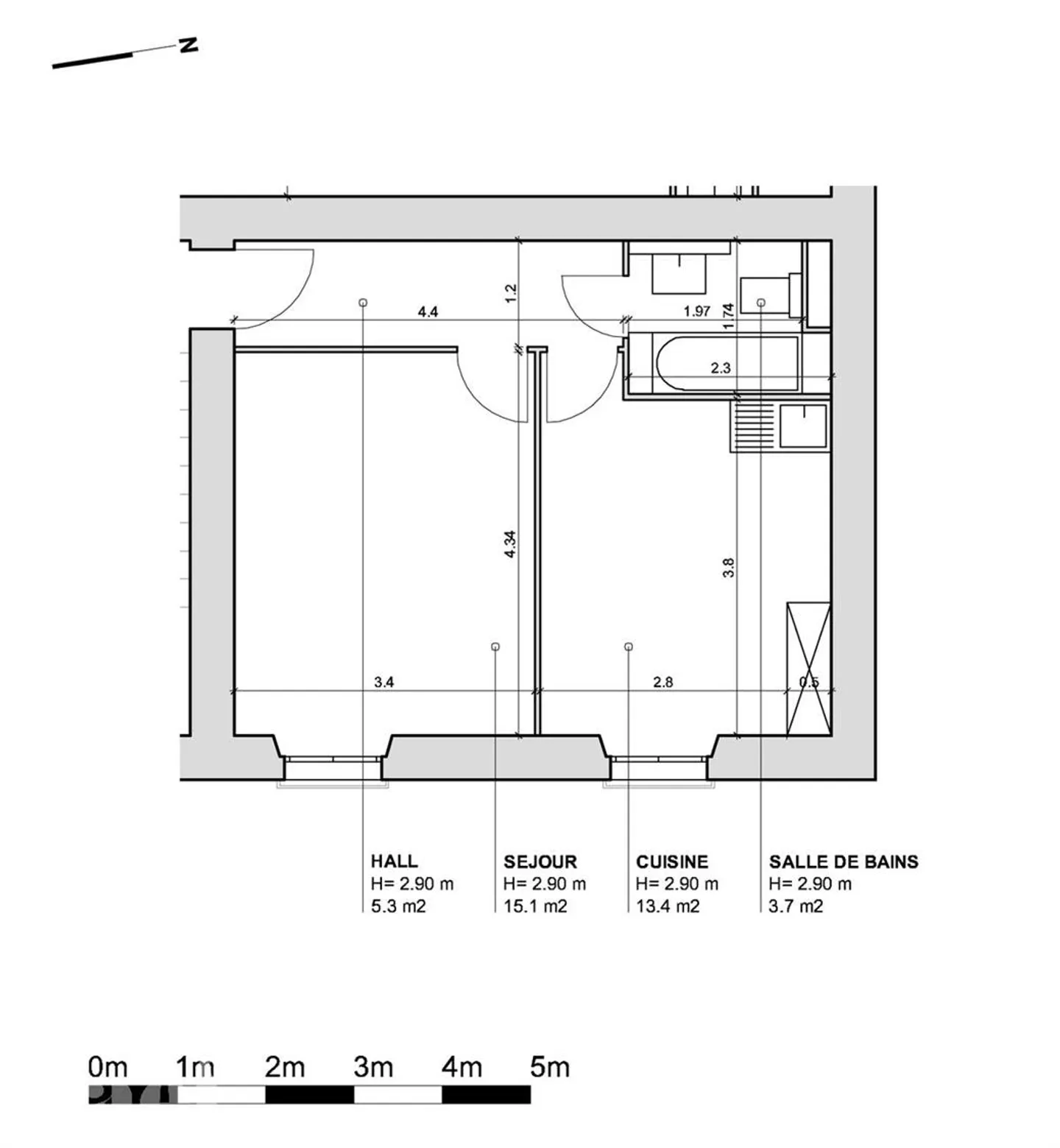 Appartamento 2 stanze - Foto 6 di 6