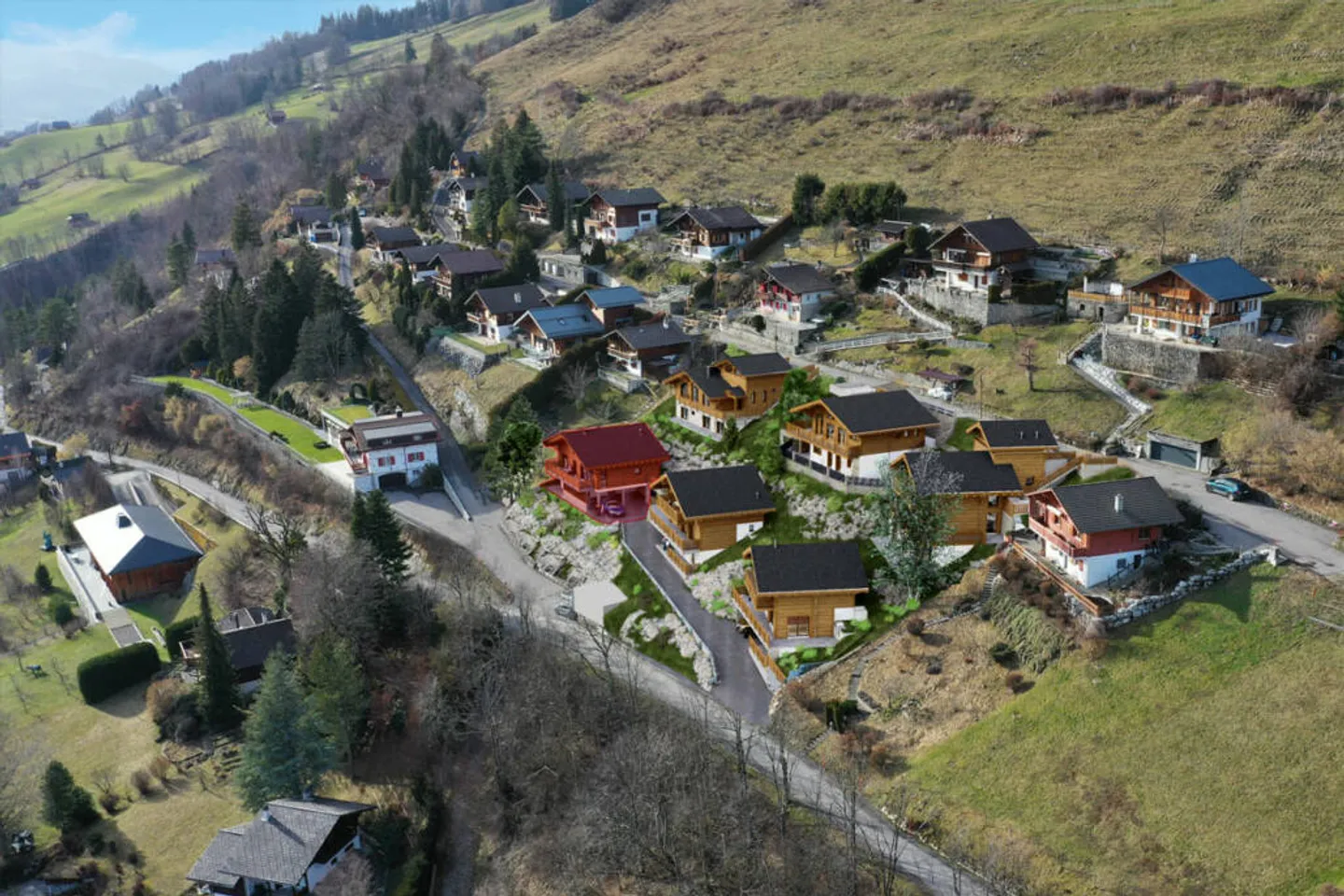 Chalet di lusso a Crésuz con vista panoramica - Foto 3 di 5