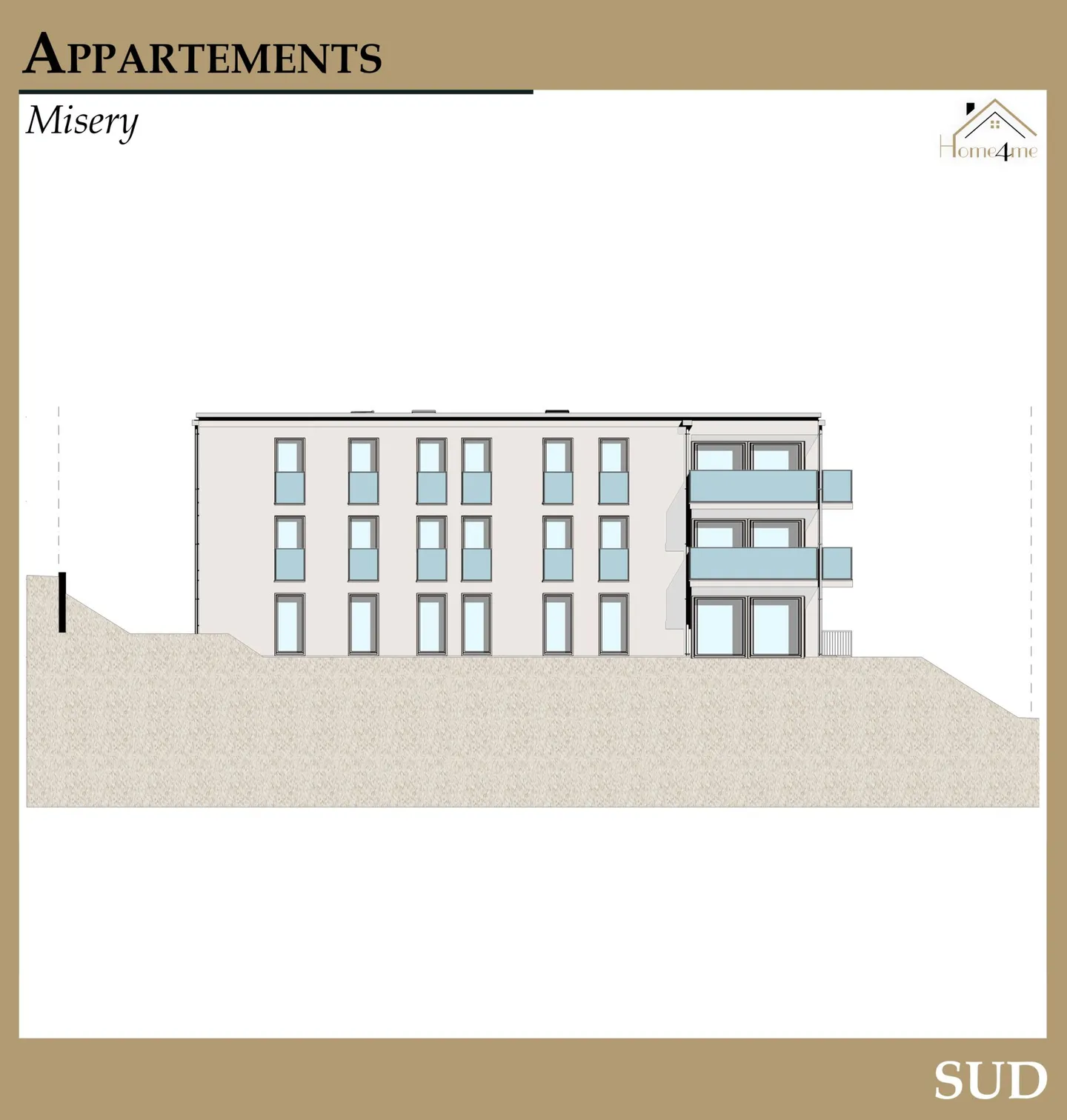 Elegante Wohnung in Misery - Foto 12 von 15