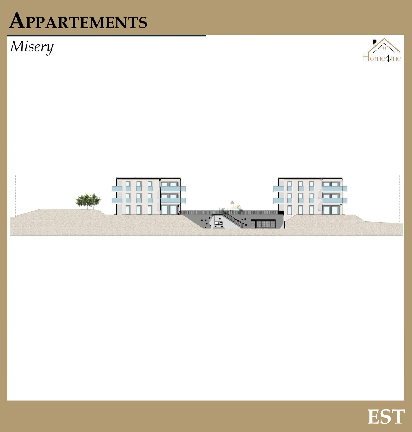 Elegante Wohnung in Misery - Foto 14 von 15