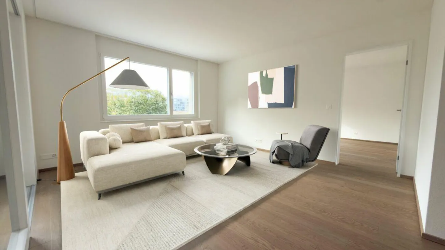 Appartamento con giardino adatto alle famiglie in posizione centrale a Lenzburg - Foto 2 di 7