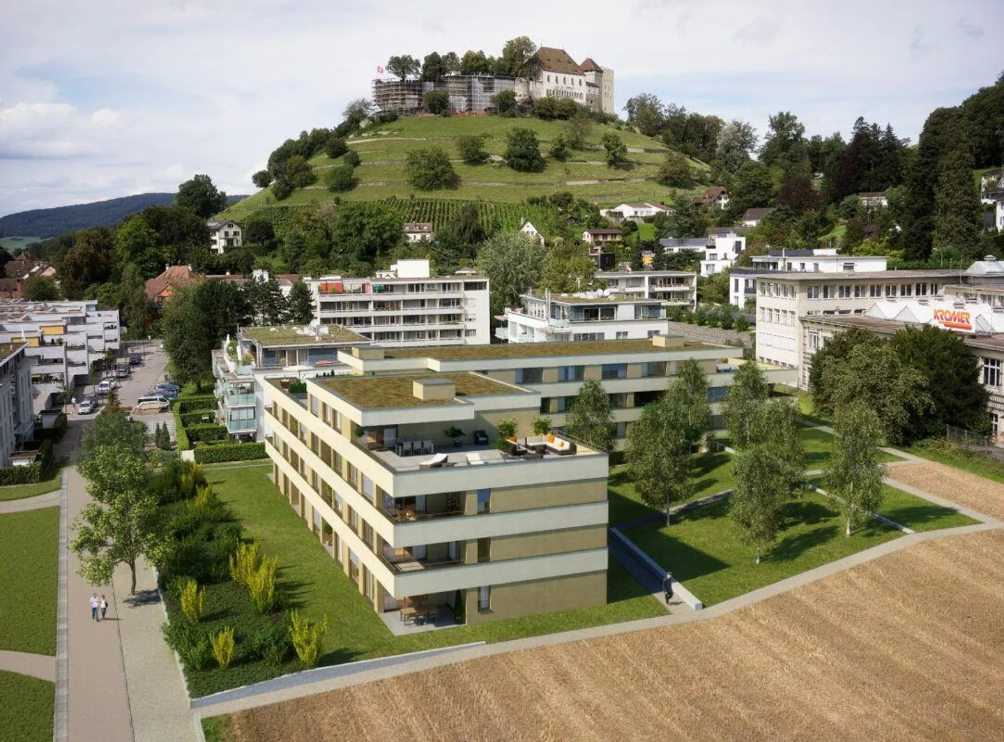 Appartamento con giardino adatto alle famiglie in posizione centrale a Lenzburg - Foto 7 di 7