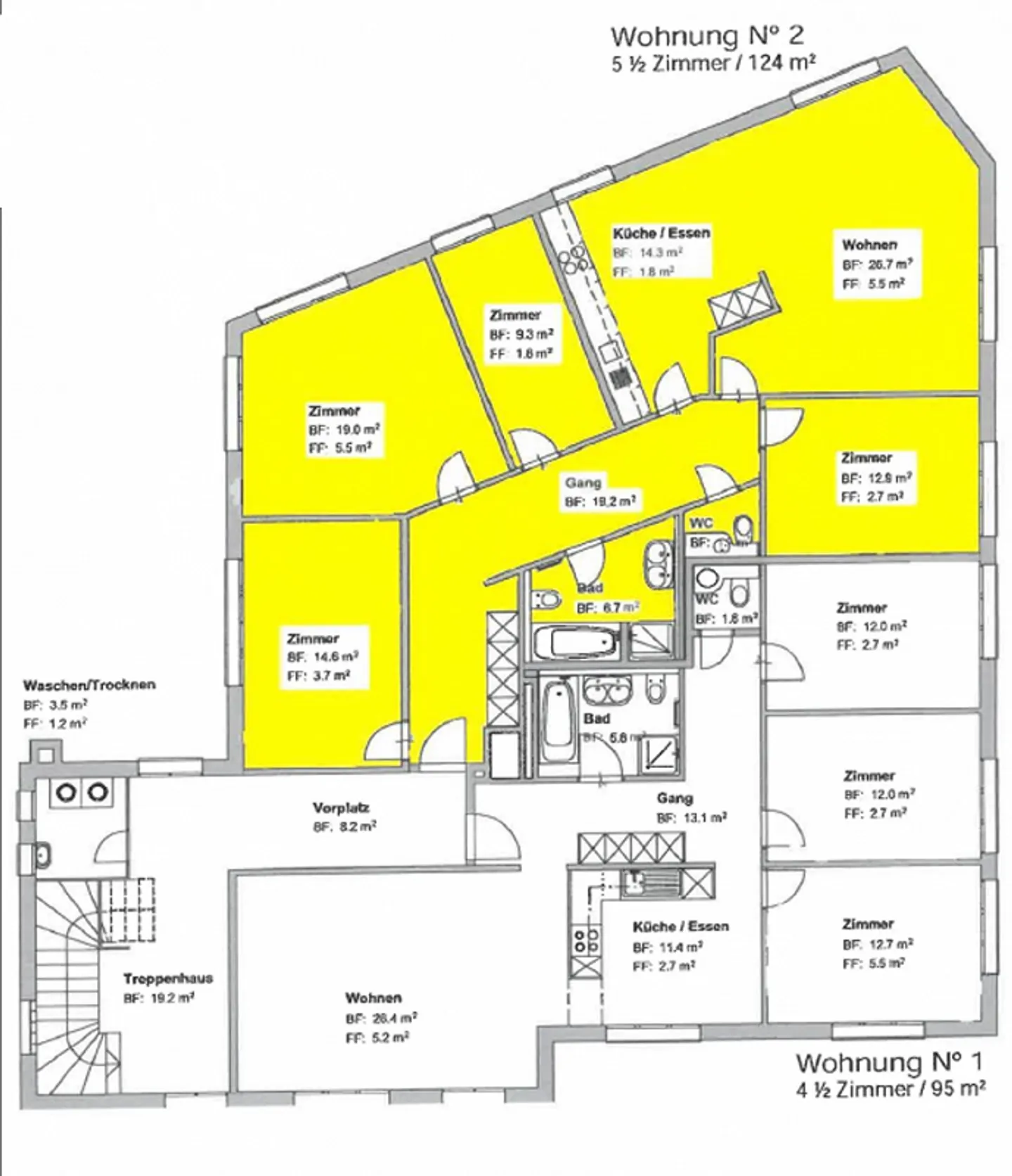 Appartement 5.5 pièces - Photo 1 sur 1