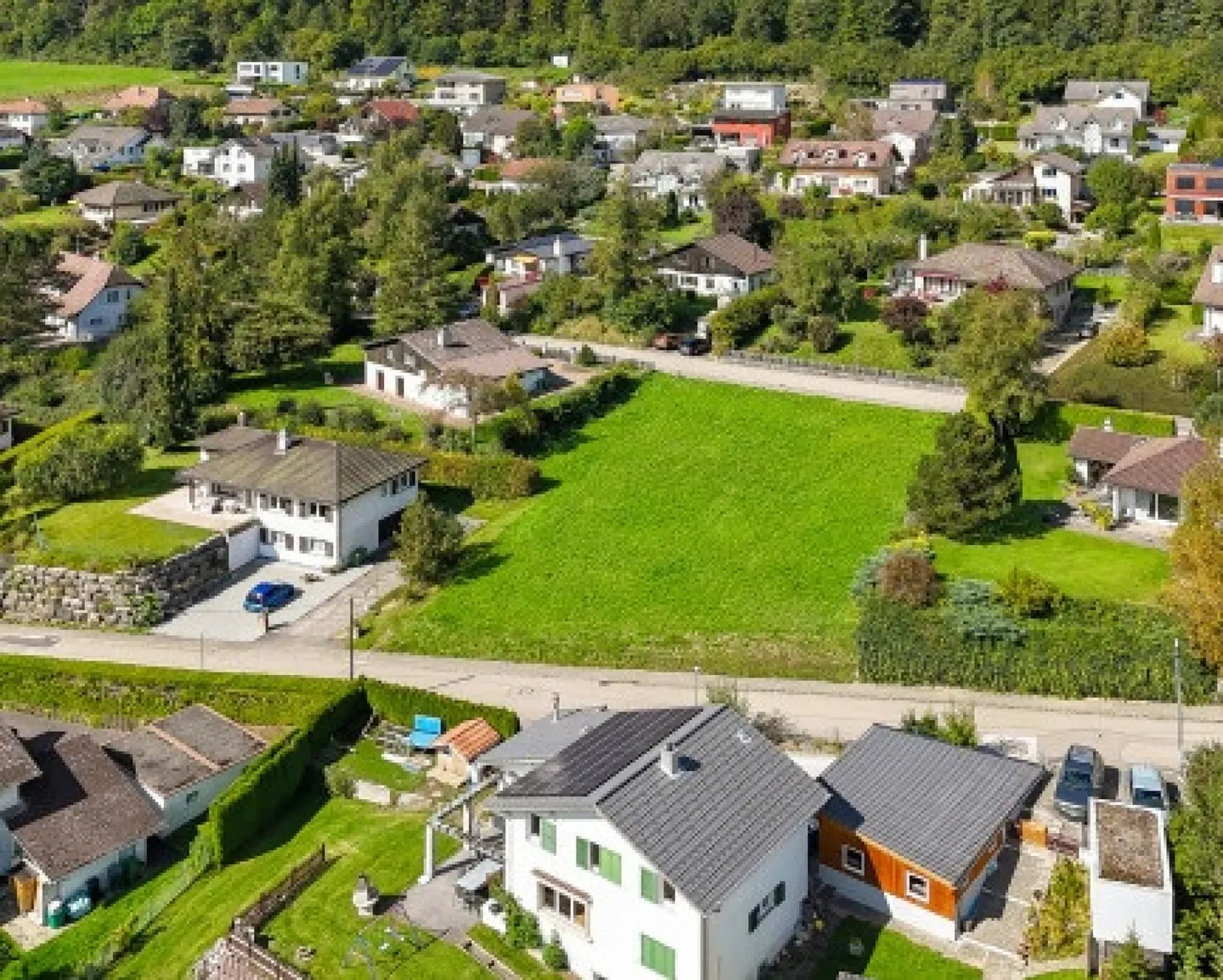 Villeret, wunderschönes Grundstück mit Baugenehmigung - Foto 8 von 9