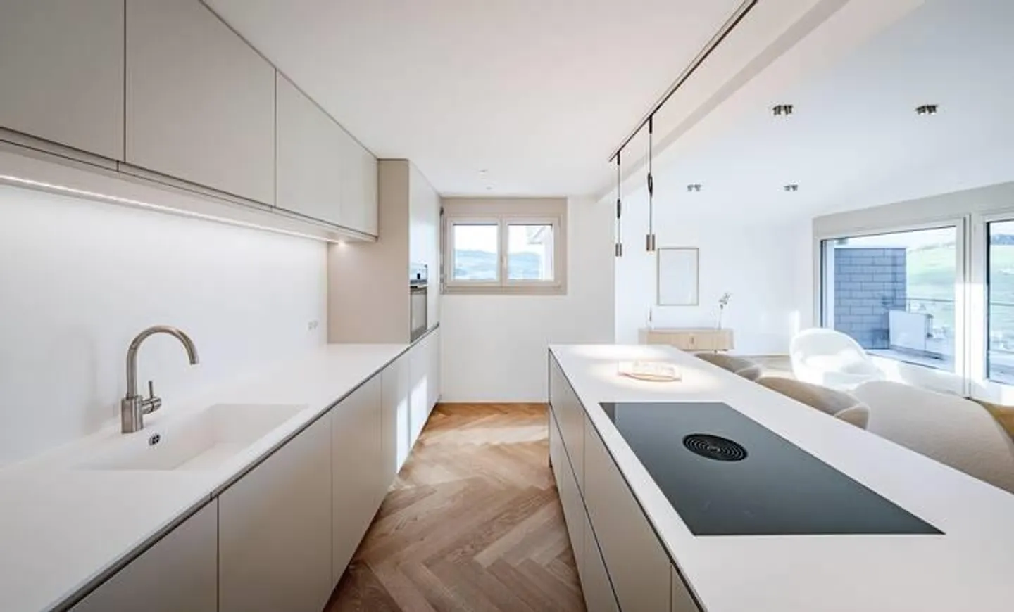 TERRACE APARTMENT SPECTACLE HIGH ABOVE LAKE ZUG - Photo 5 of 9