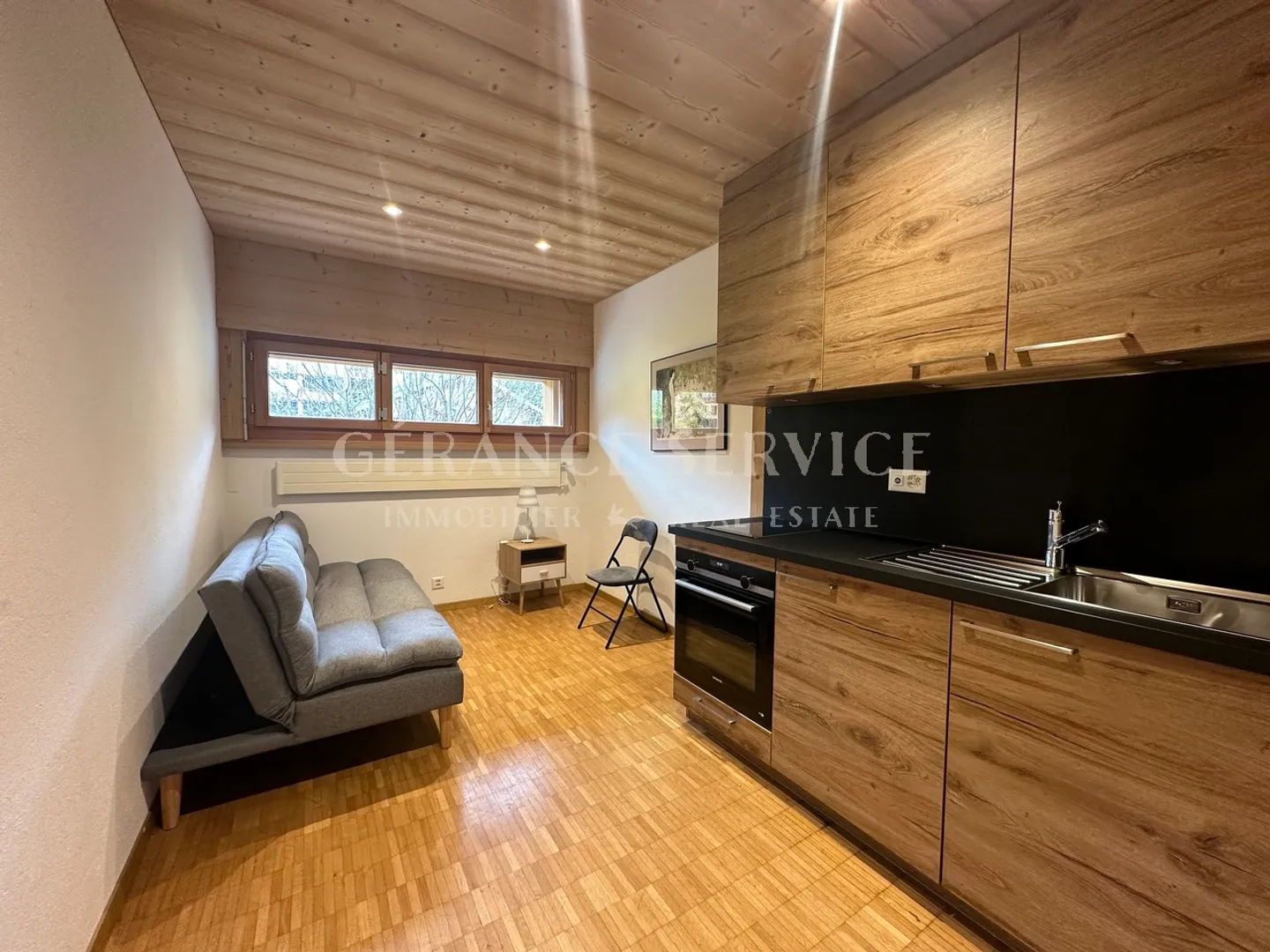 Charmantes Studio in Villars - Foto 1 von 4