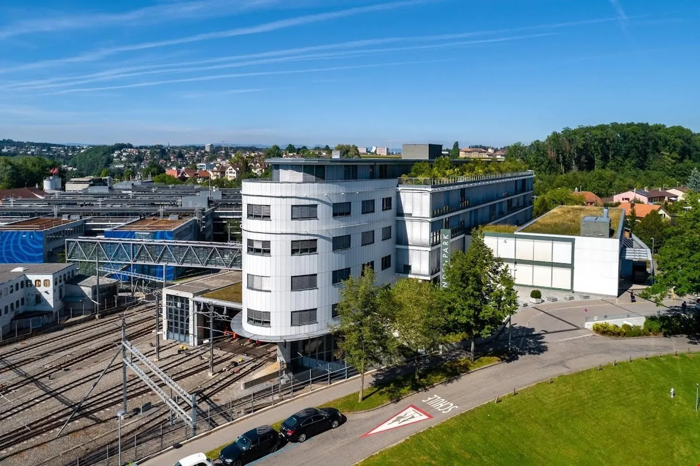 Büro im Rohbau sucht Nachmieter direkt beim RBS Bahnhof Worblaufen - Foto 4 von 4