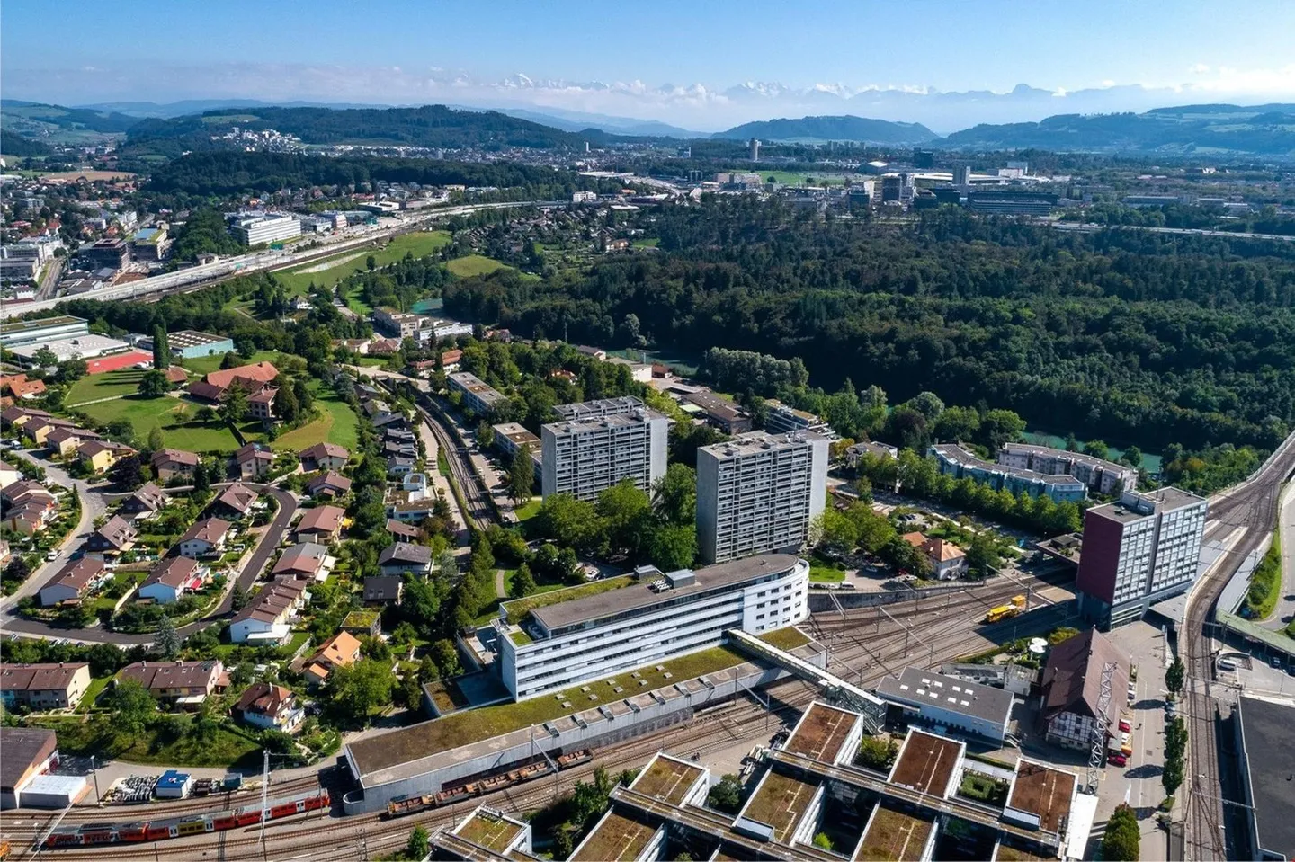 Büro im Rohbau sucht Nachmieter direkt beim RBS Bahnhof Worblaufen - Foto 1 von 4