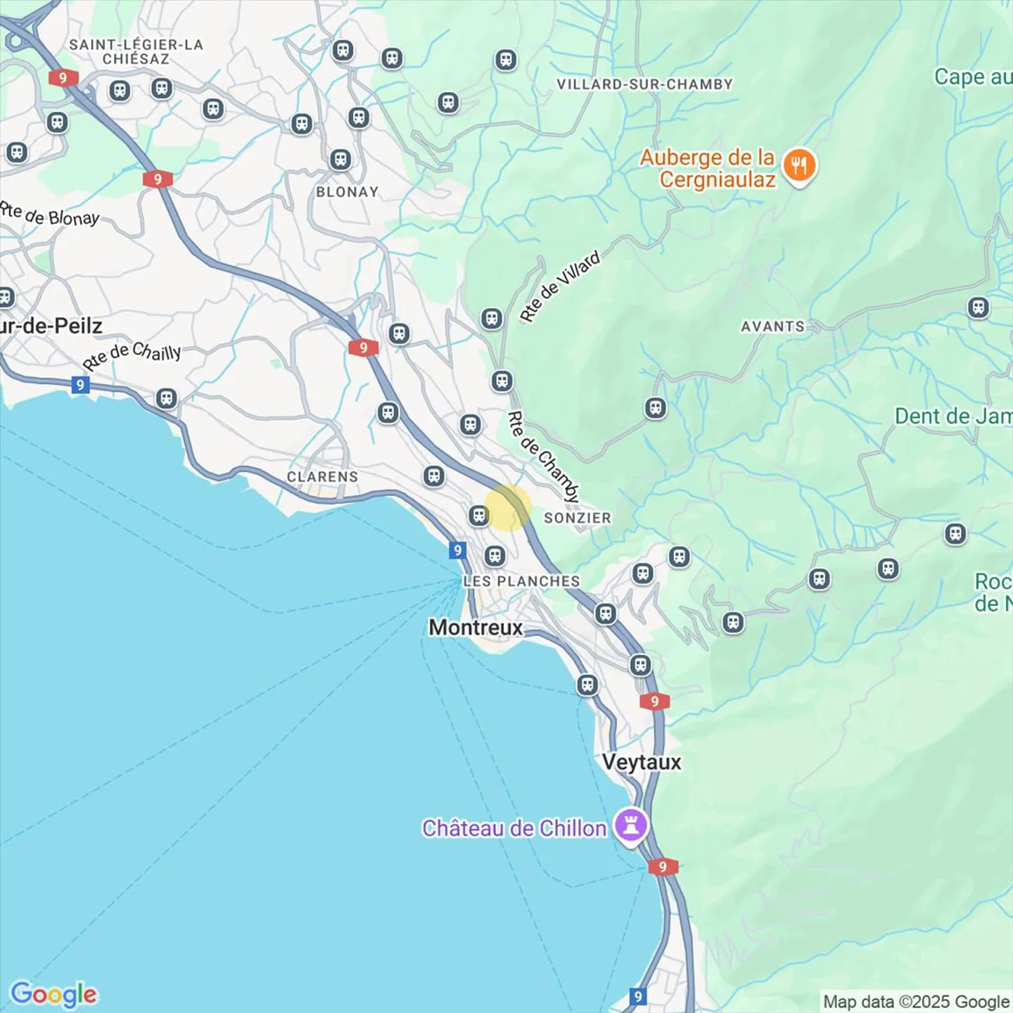 6028.A Spacieux Attique à Montreux : Vue panoramique et vaste terrasse - Photo 1 sur 1