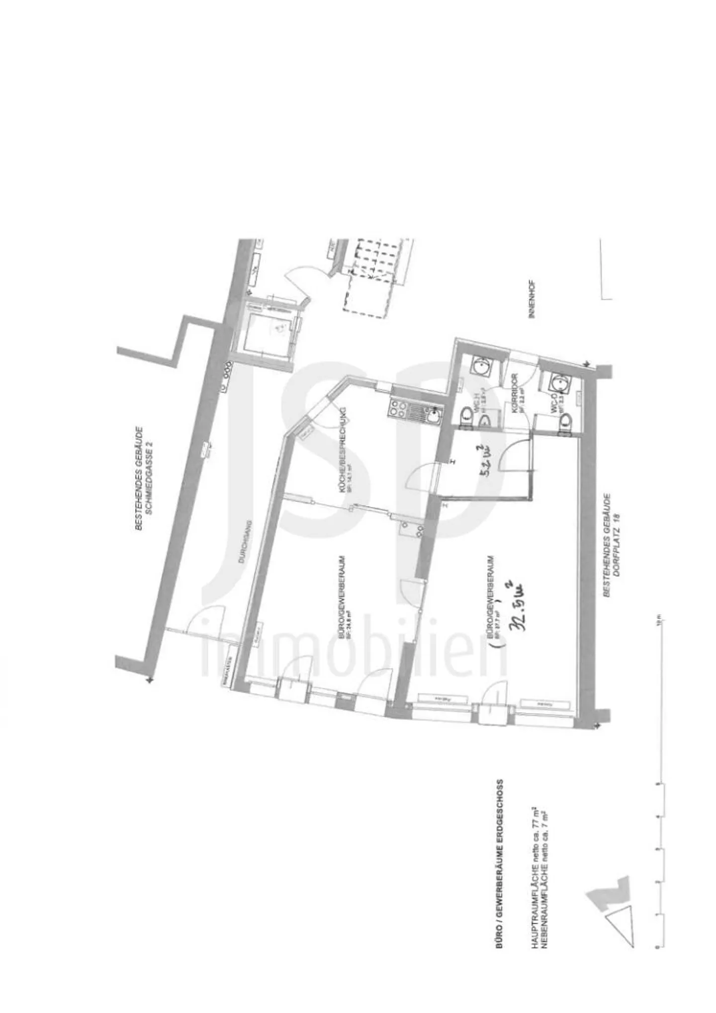 Au milieu du village; locaux pour commerce, bureau, vente - Photo 11 sur 11