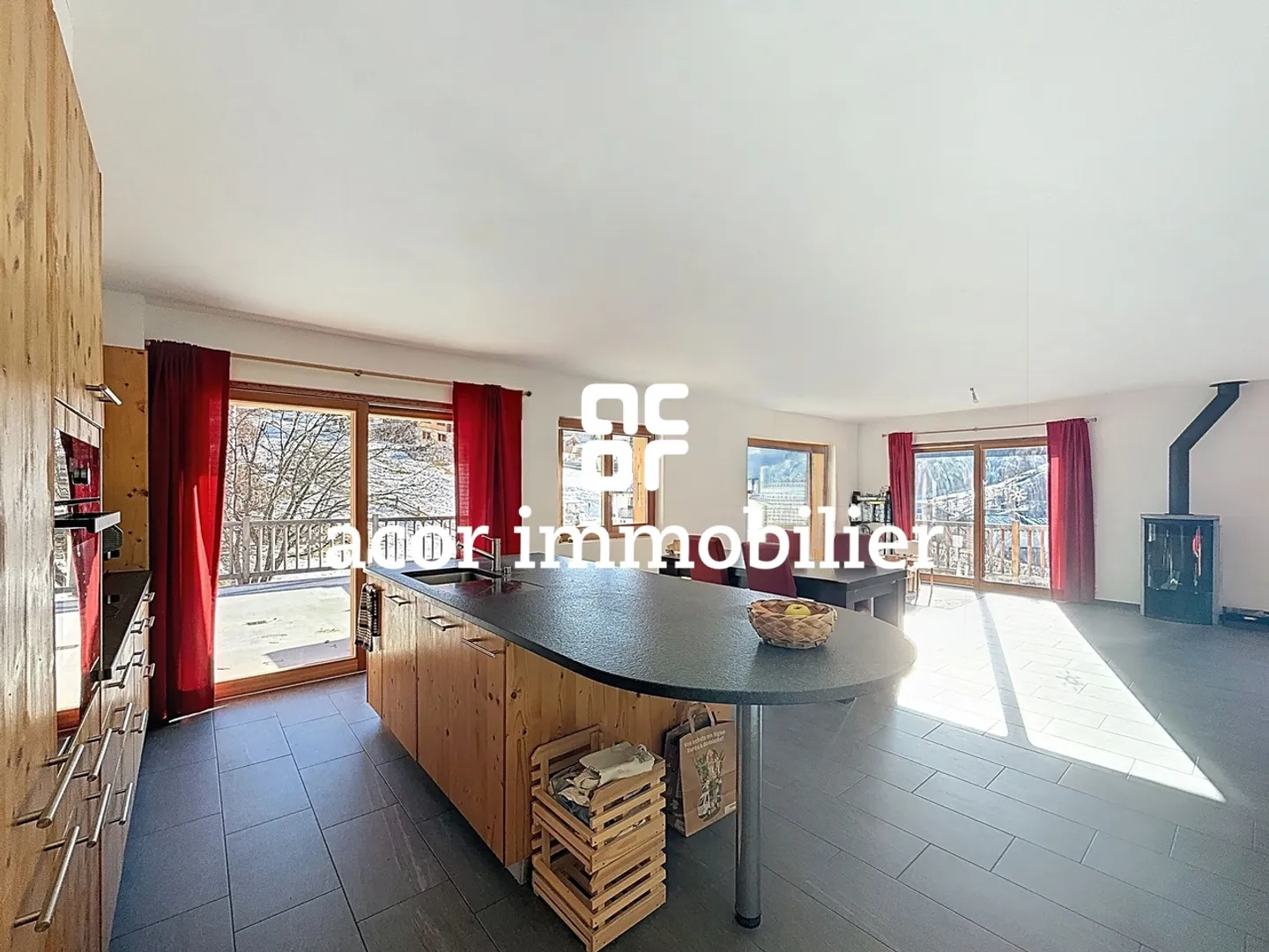 FOR SALE - Magnificent modern chalet in Evolène - Photo 3 of 5