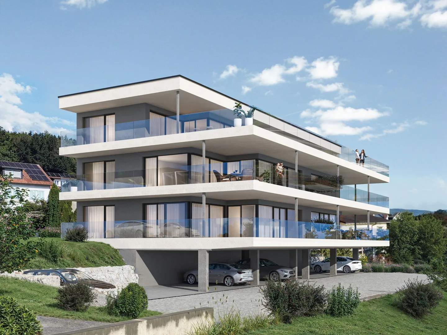 Nuovo progetto residenziale "Sunny Hill 2" - un sogno abitativo su Rosenberg sopra Sirnach. - Foto 13 di 16