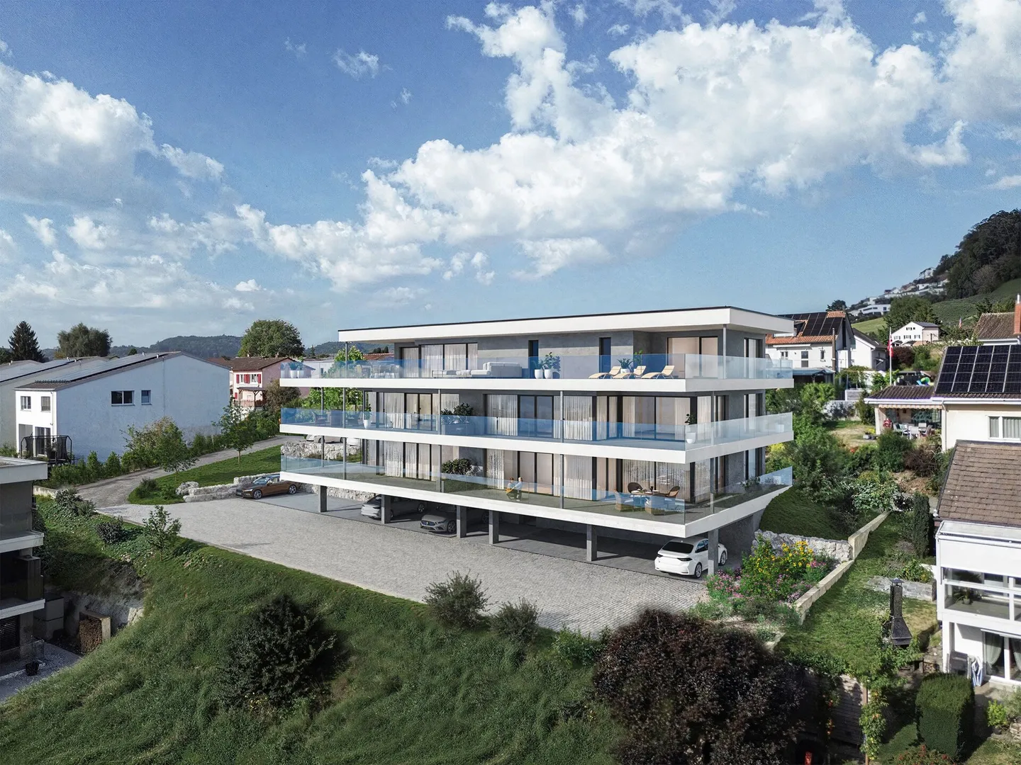 Nuovo progetto residenziale "Sunny Hill 2" - un sogno abitativo su Rosenberg sopra Sirnach. - Foto 9 di 16