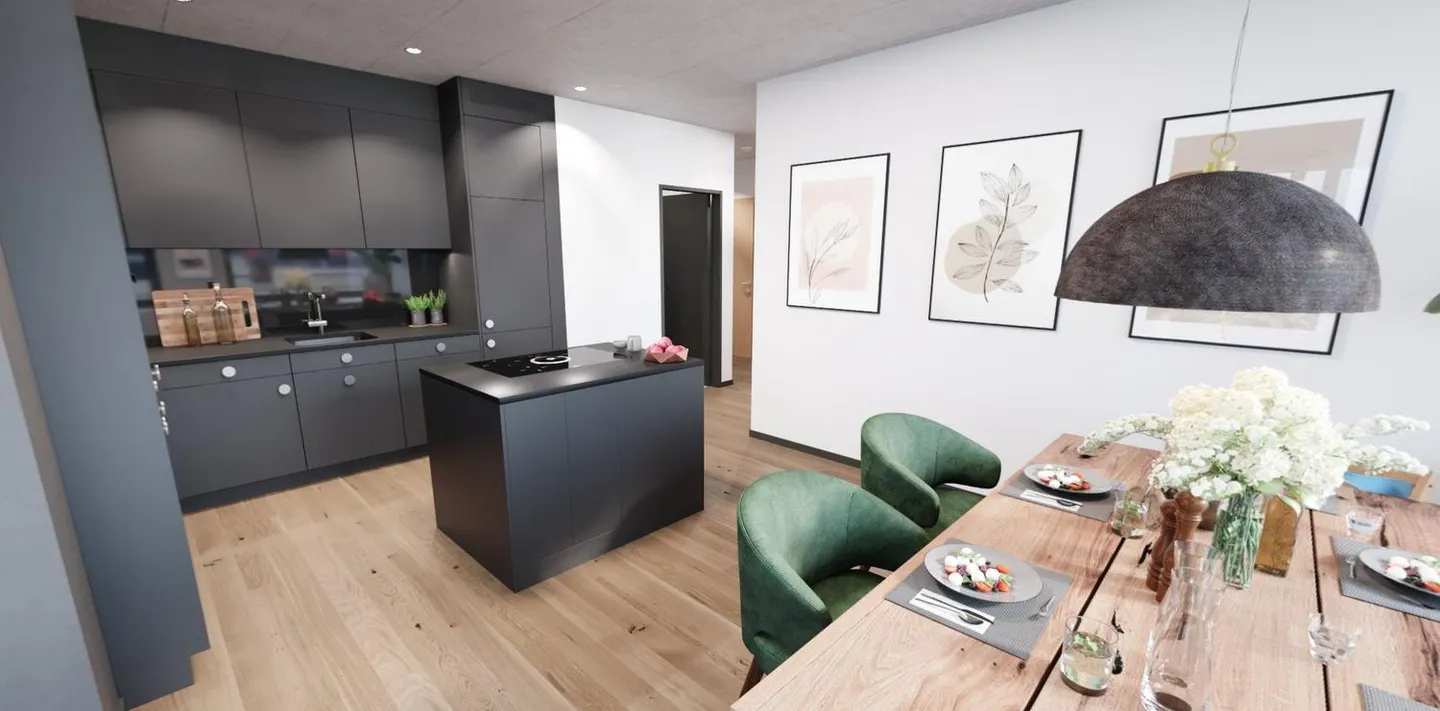 Appartamento moderno di 4,5 stanze a Lokstadt - Foto 2 di 9