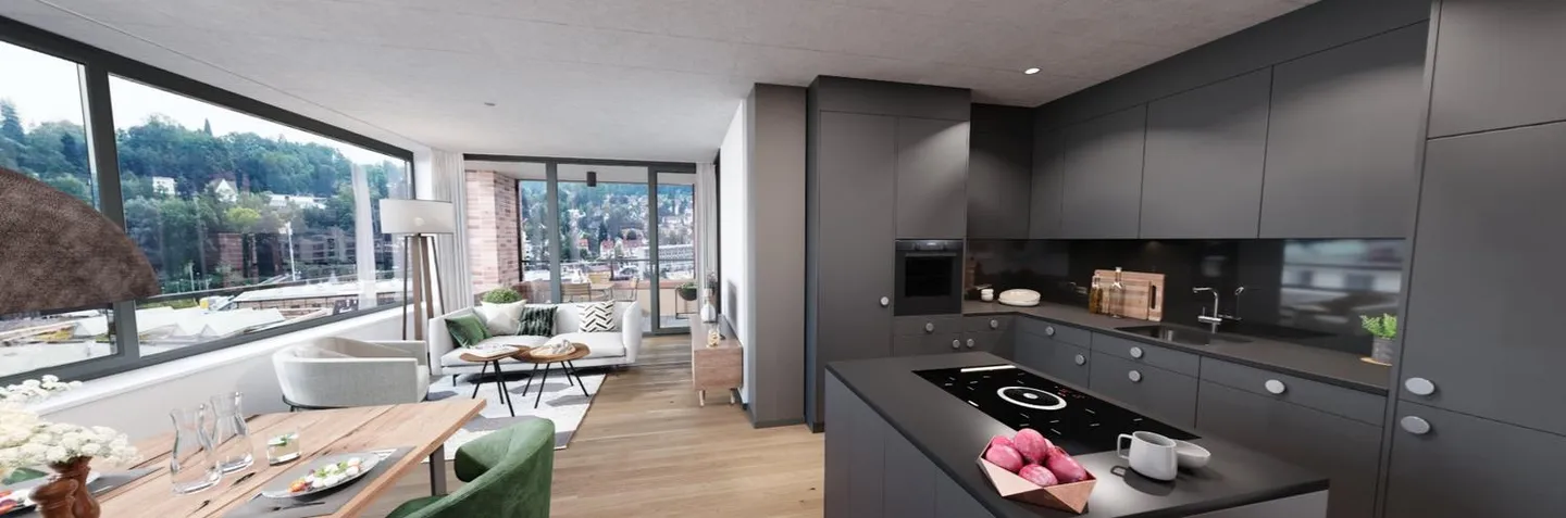 Appartamento moderno di 4,5 stanze a Lokstadt - Foto 3 di 9