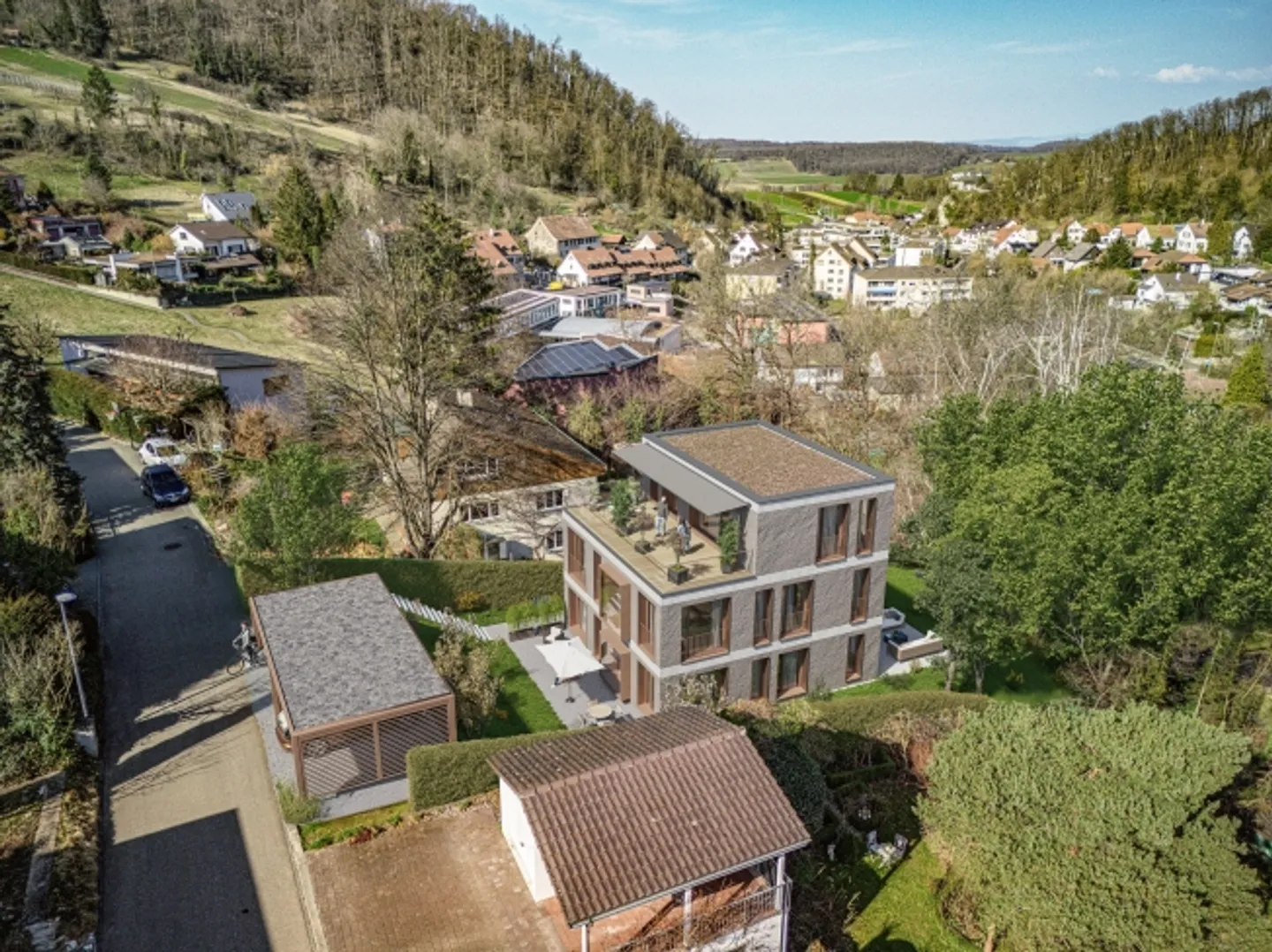 925 m² Terreno edificabile in una posizione idilliaca in pendenza con grande potenziale - Foto 3 di 8