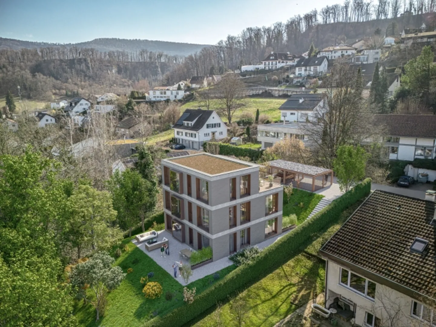 925 m² Terreno edificabile in una posizione idilliaca in pendenza con grande potenziale - Foto 1 di 8