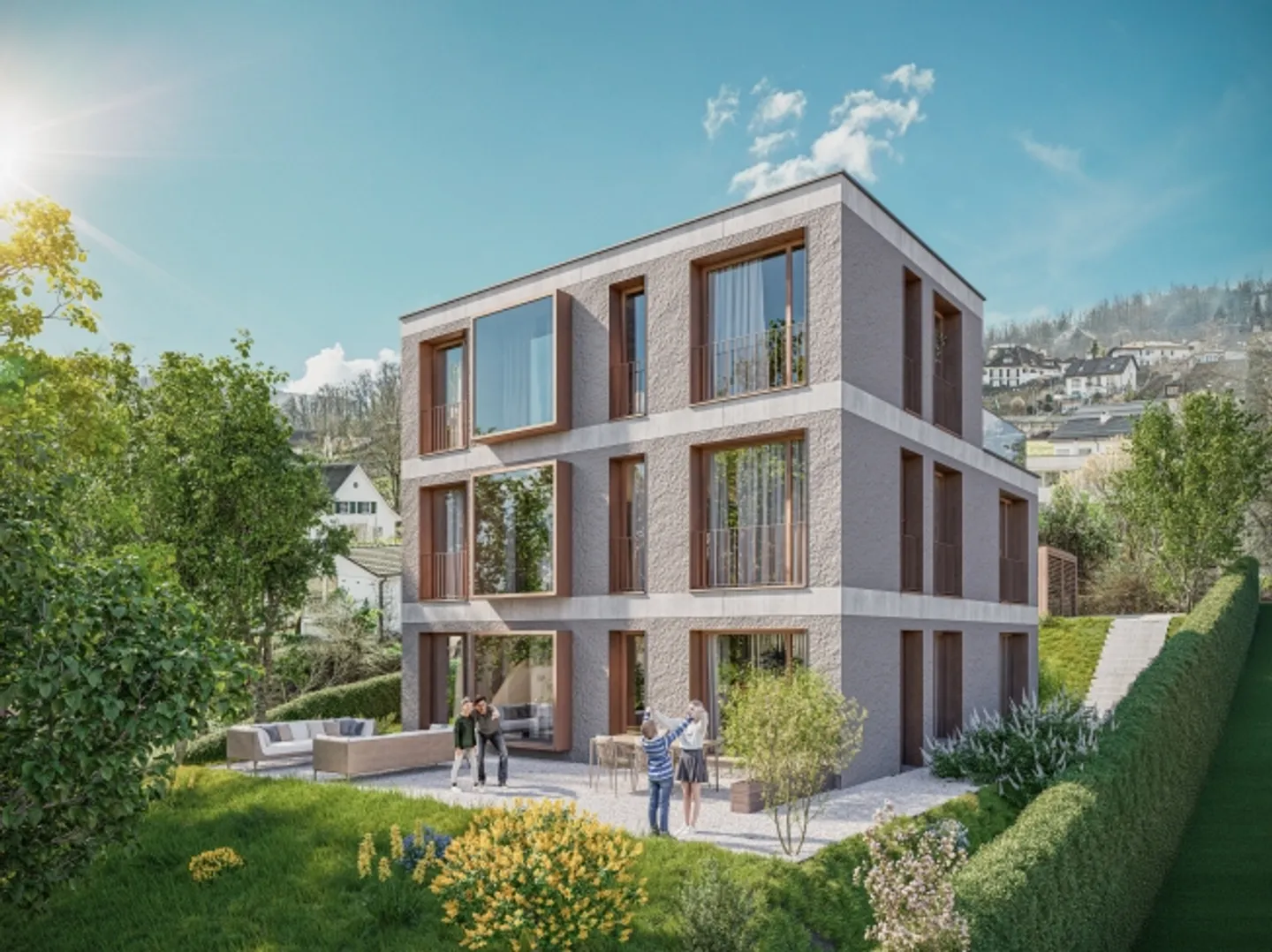925 m² Terreno edificabile in una posizione idilliaca in pendenza con grande potenziale - Foto 2 di 8